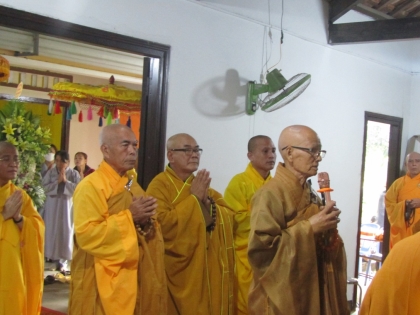 Khánh Hòa: Lễ nhập kim quan Hoà thượng Thích Tịnh Hậu